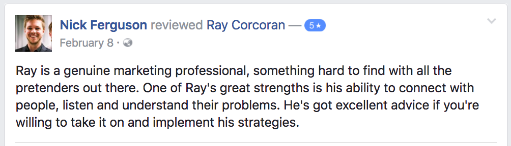 ray-corcoran-review-testimonial-nick-ferguson