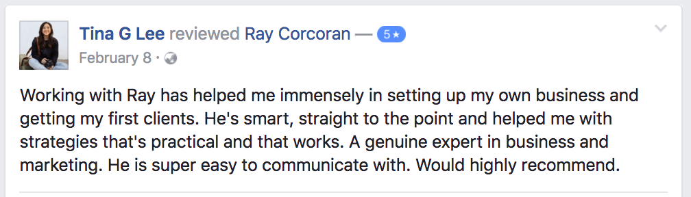 ray-corcoran-review-testimonial-tina-g-lee